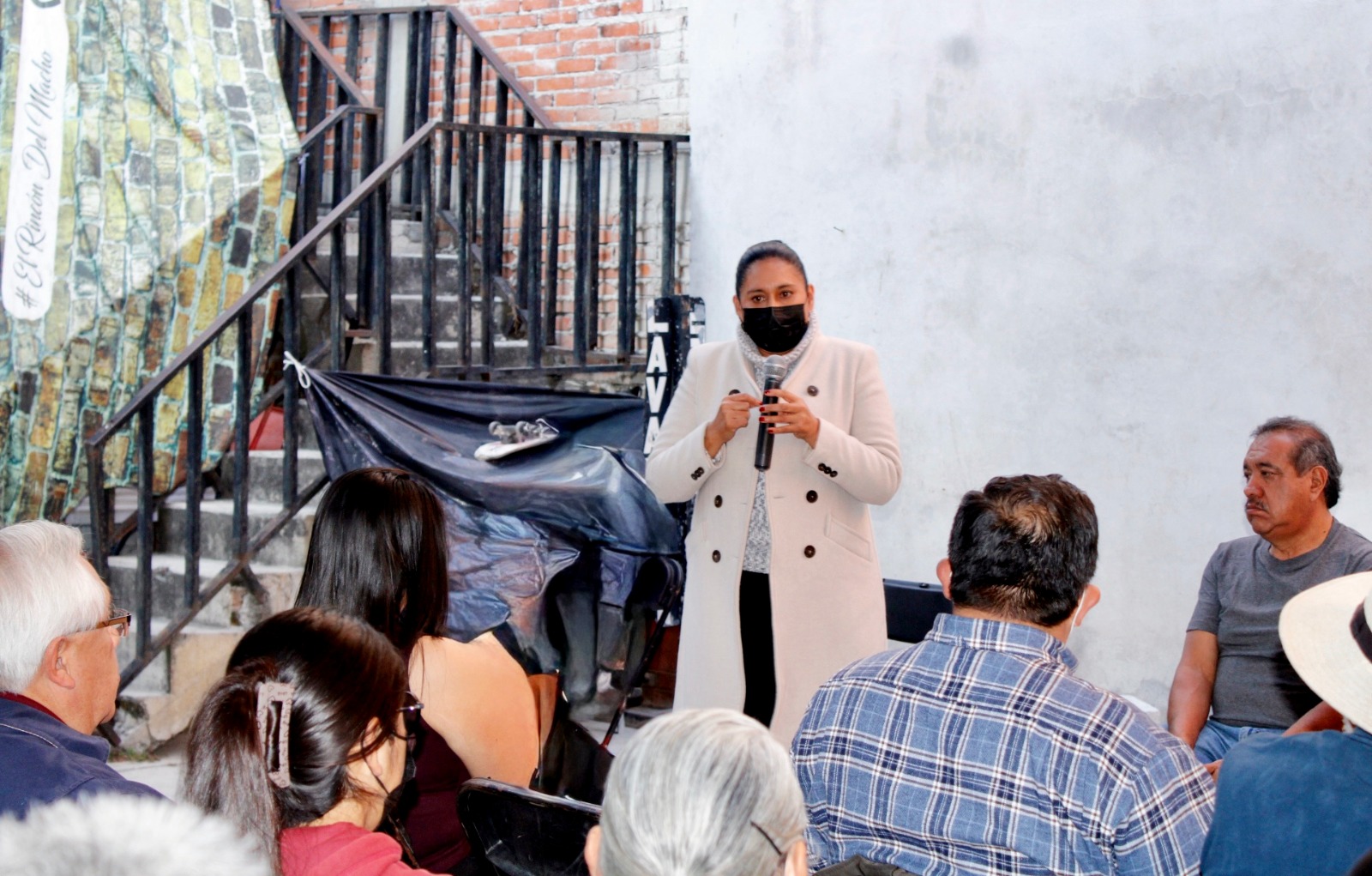Ana Lilia Rivera mantiene el pulso del territorio tlaxcalteca a través de asambleas informativas